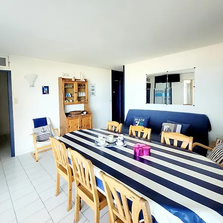 : T3 6 Pers Acces Plage, Parking, Terrasse - Fr-1-794-99 * Canet-en-Roussillon